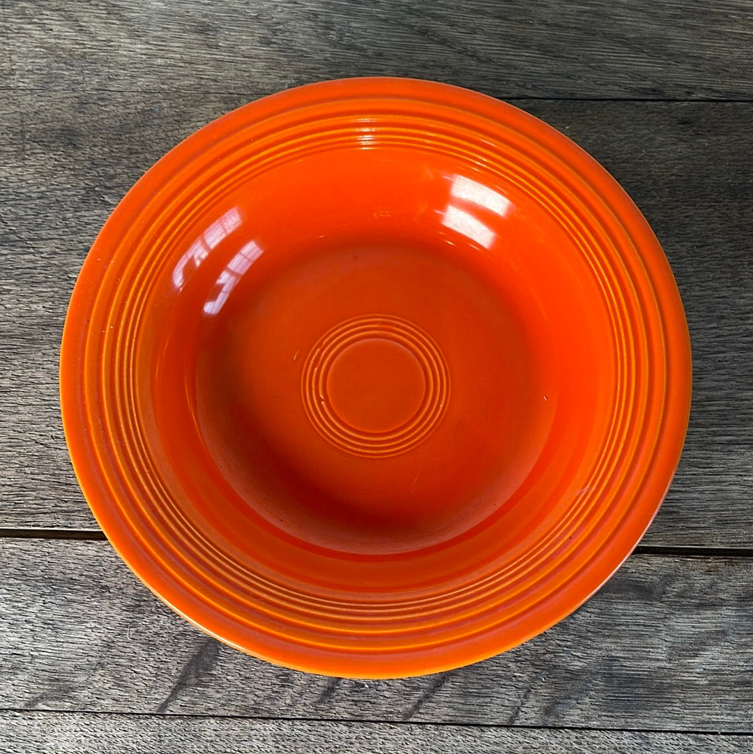 Vintage Fiestaware Original Red Rim Soup Bowl