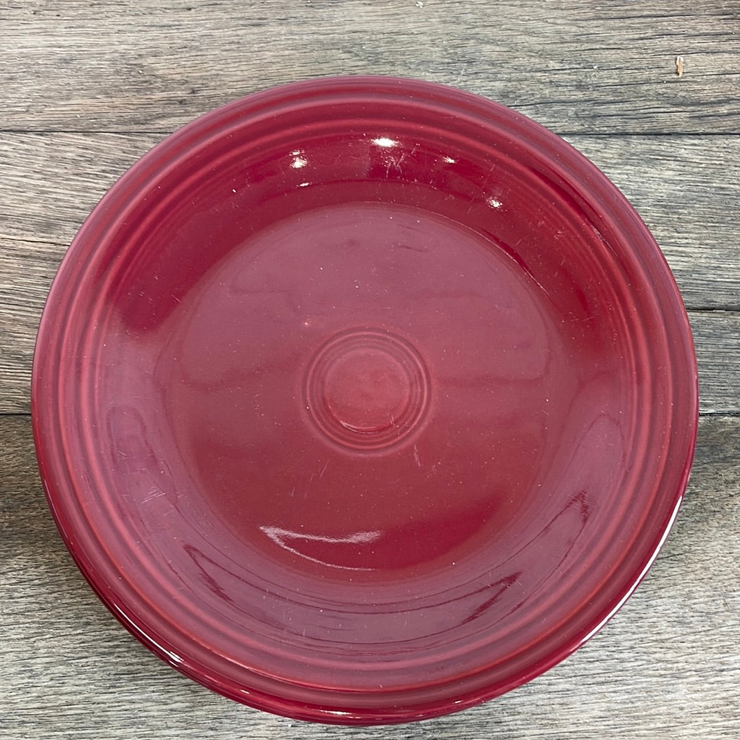 Fiesta ware Scarlet 10.5” Dinnerplate