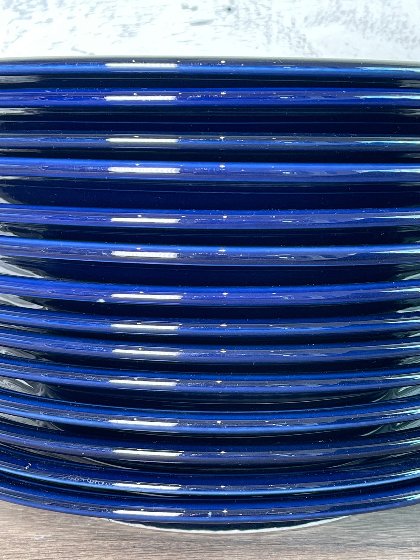 Fiestaware Bistro 10.5" Dinner Plate in Cobalt from July 1997