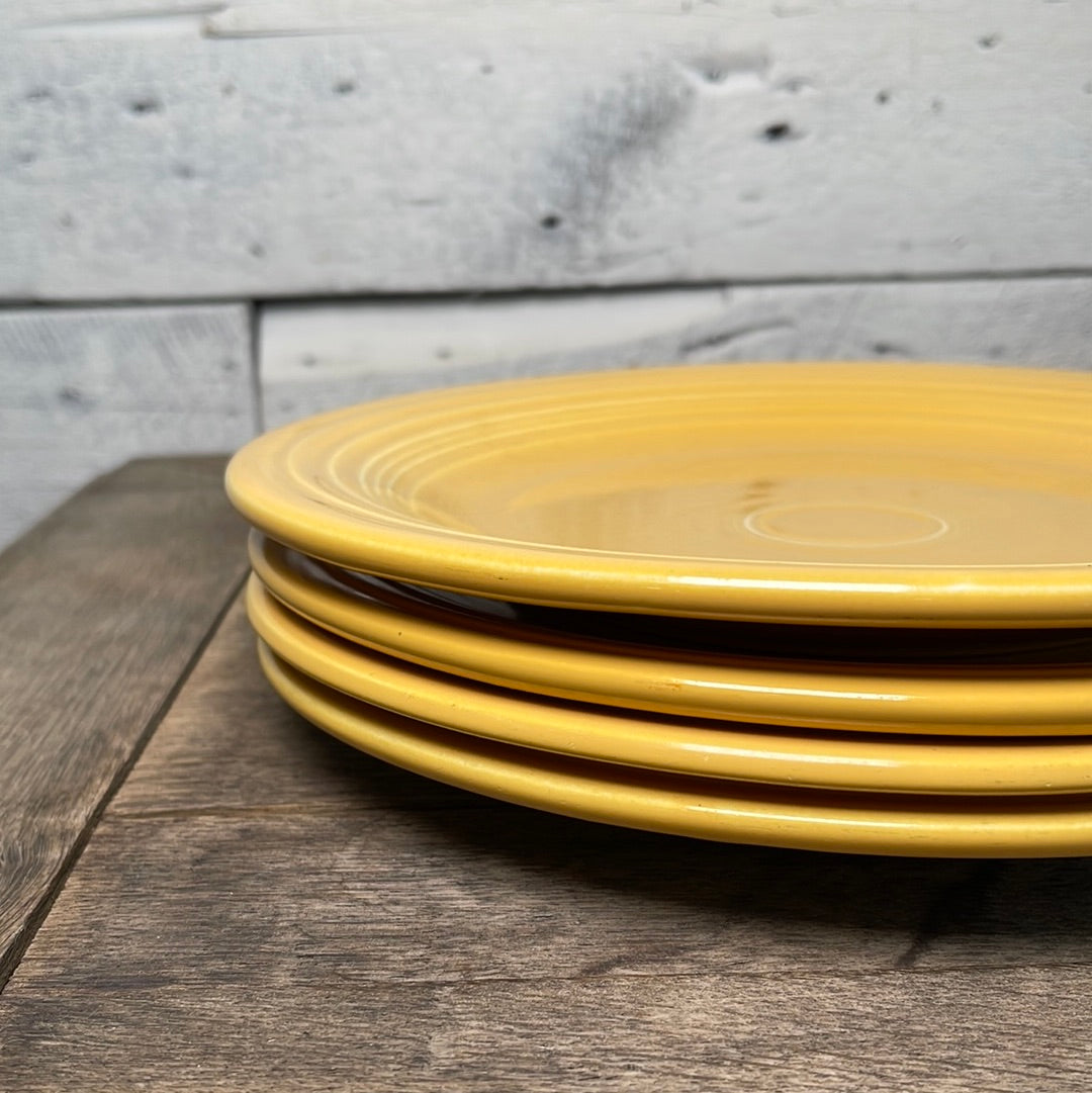 Vintage Fiestaware Antique Gold Dinner Plate 10 3/8”