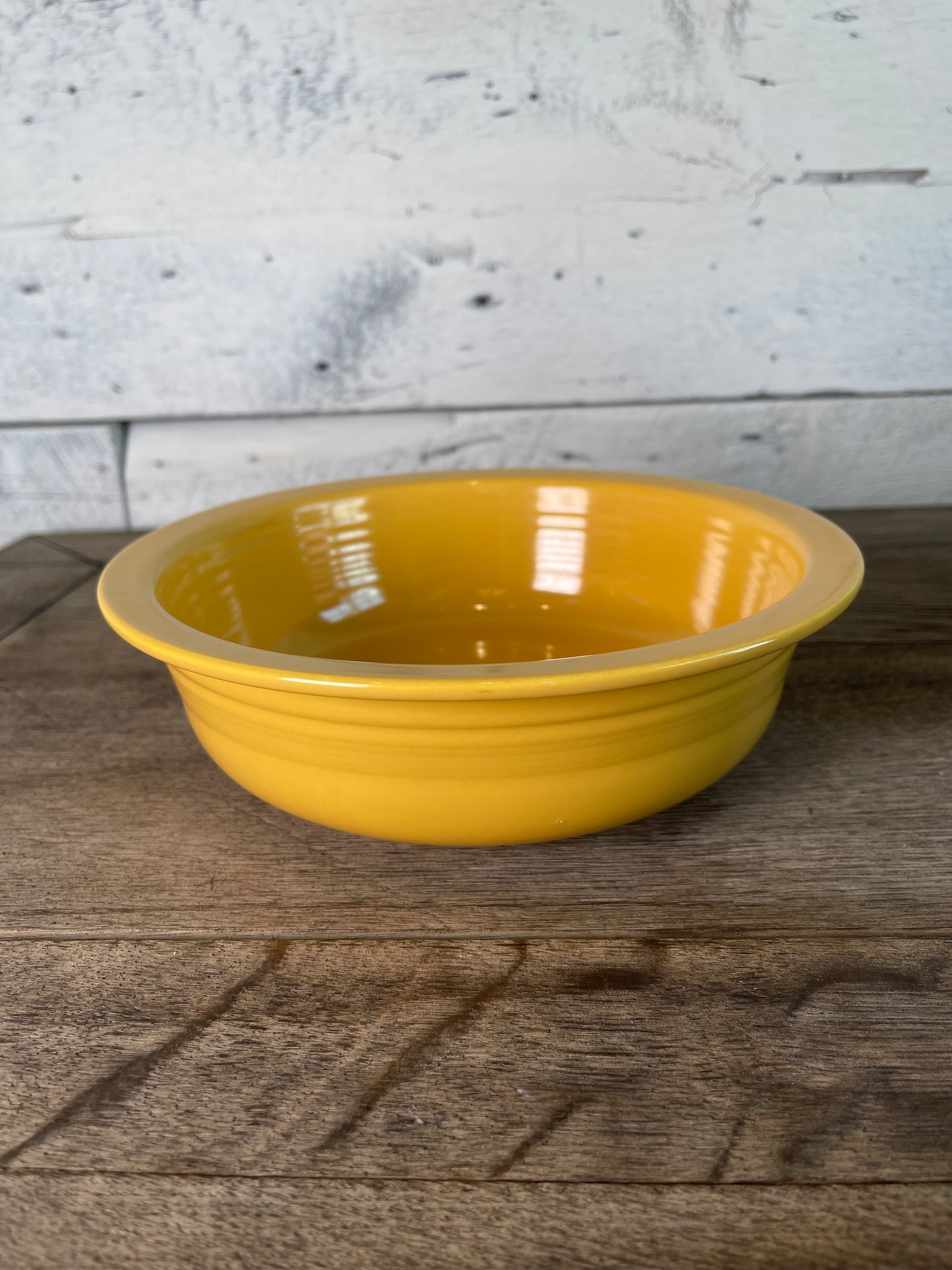 Fiesta ware Antique Gold Nappy Bowl