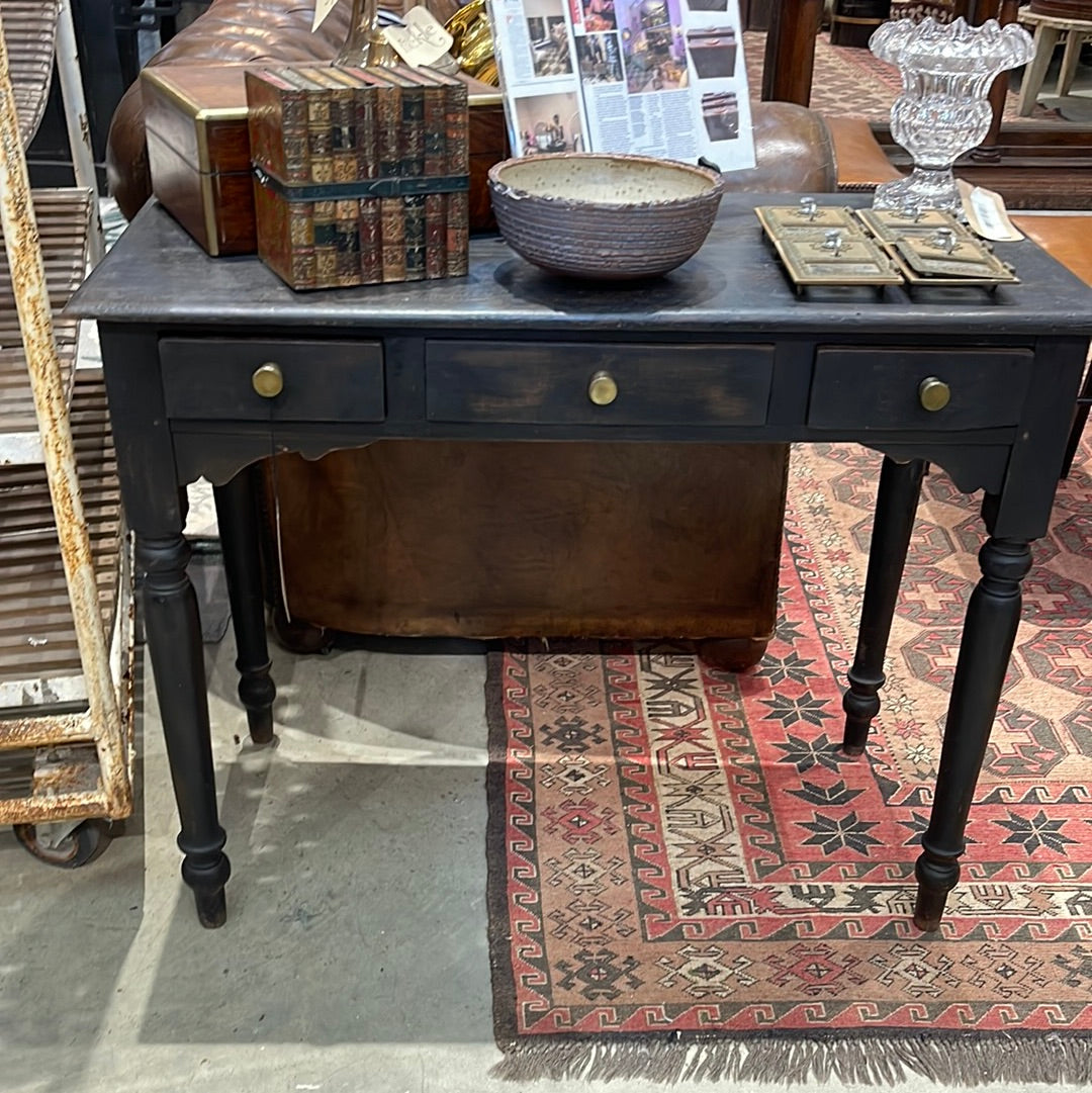 Small French Black Desk