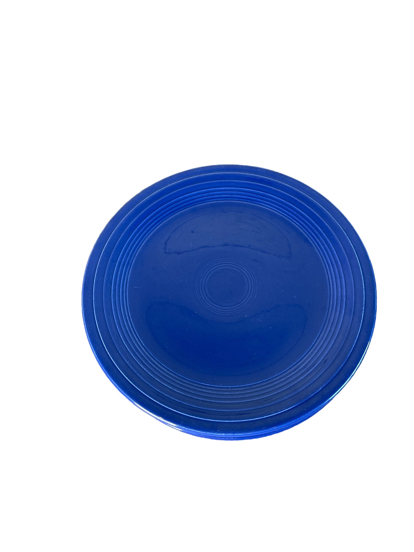 Vintage Fiestaware Cobalt Luncheon Plate