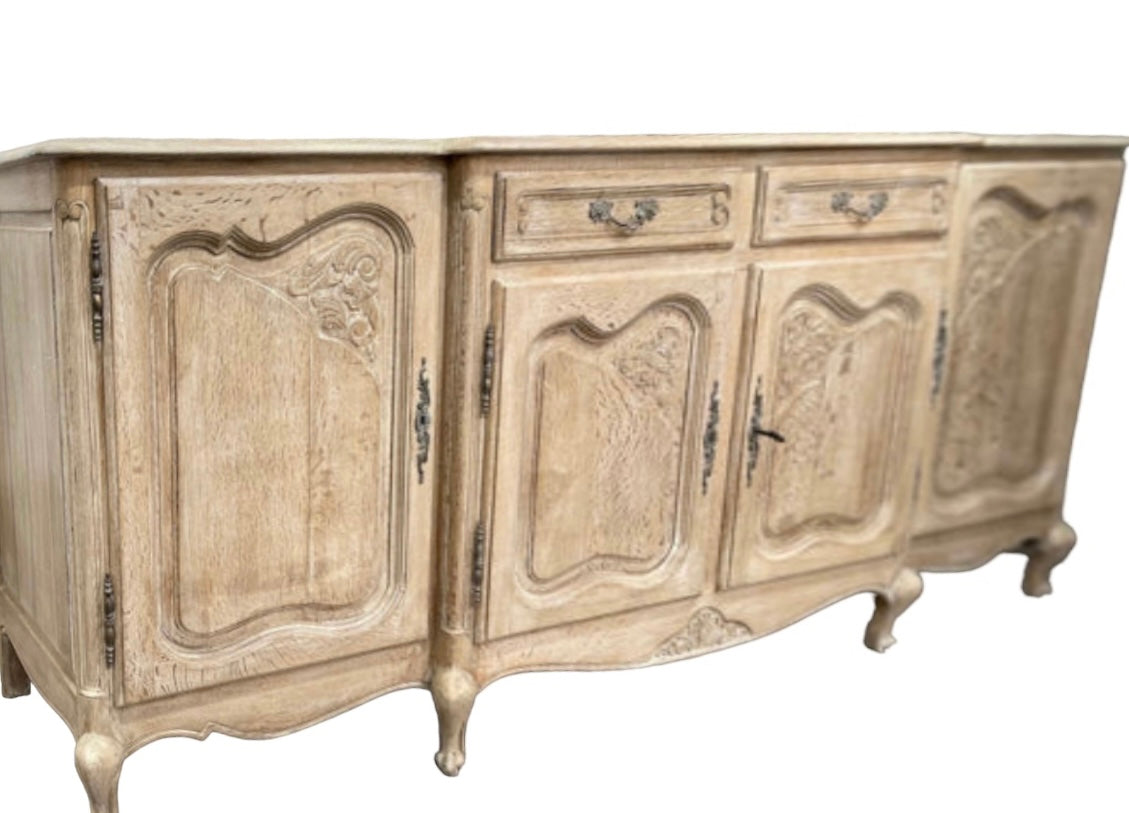 Bleached Oak Enfilade Circa 1820