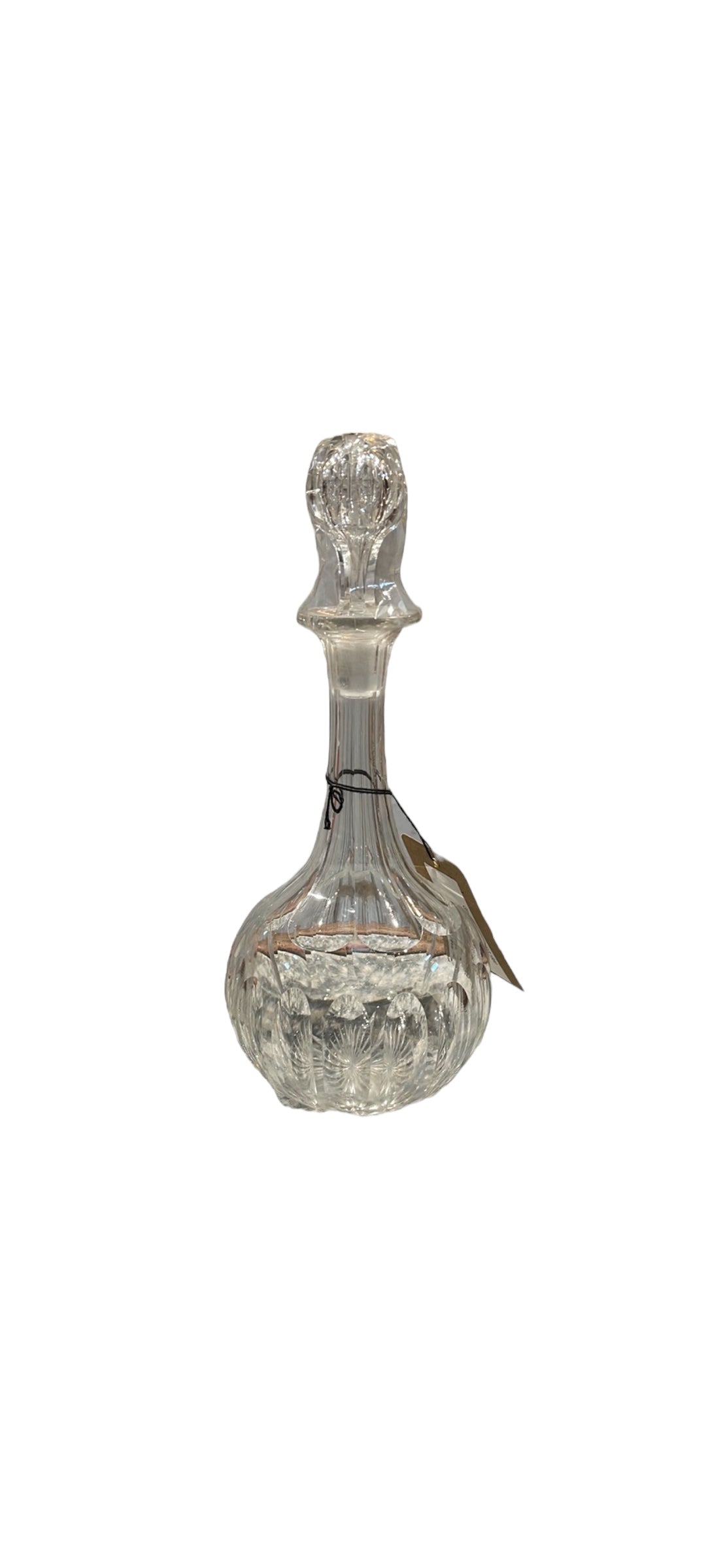 Decanter Hand Blown Art Deco