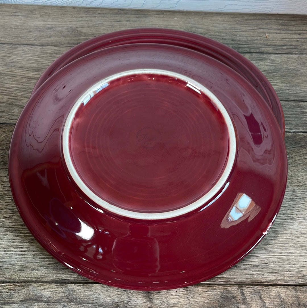 Fiesta ware Scarlet 10.5” Dinnerplate