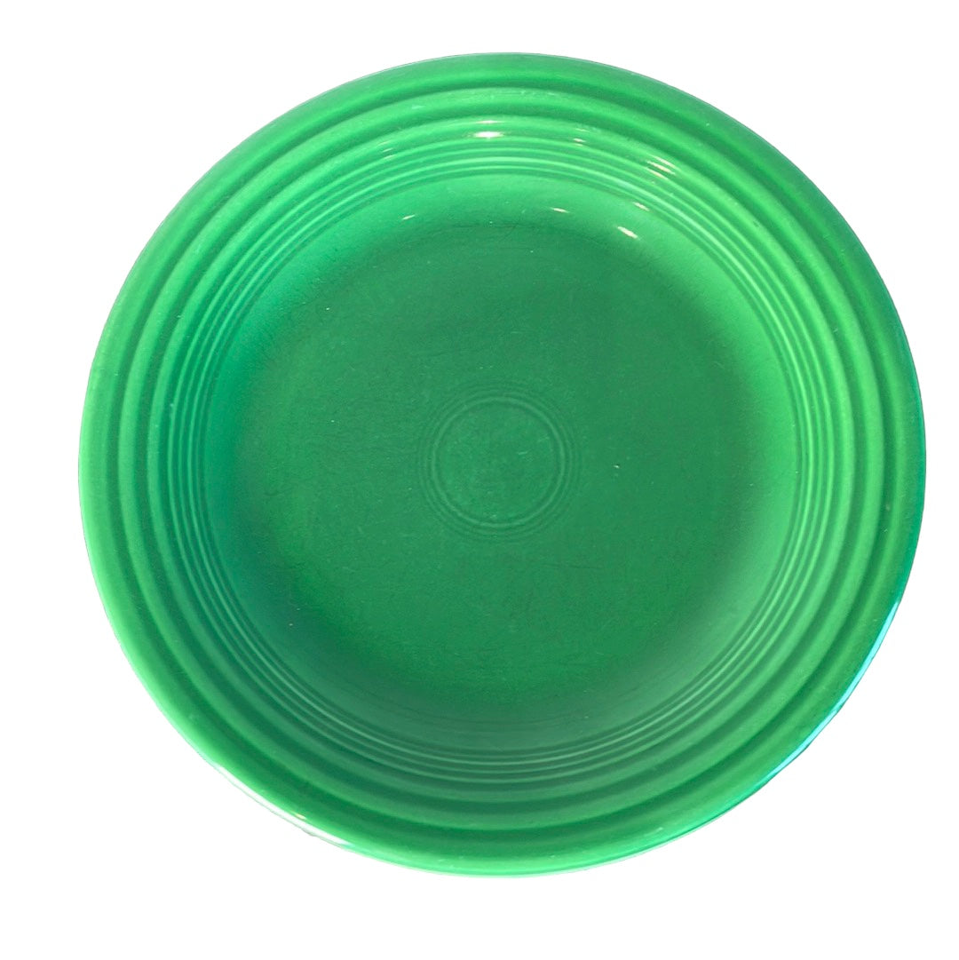 Vintage Fiestaware Medium Green Dinner Plate 10 3/8”