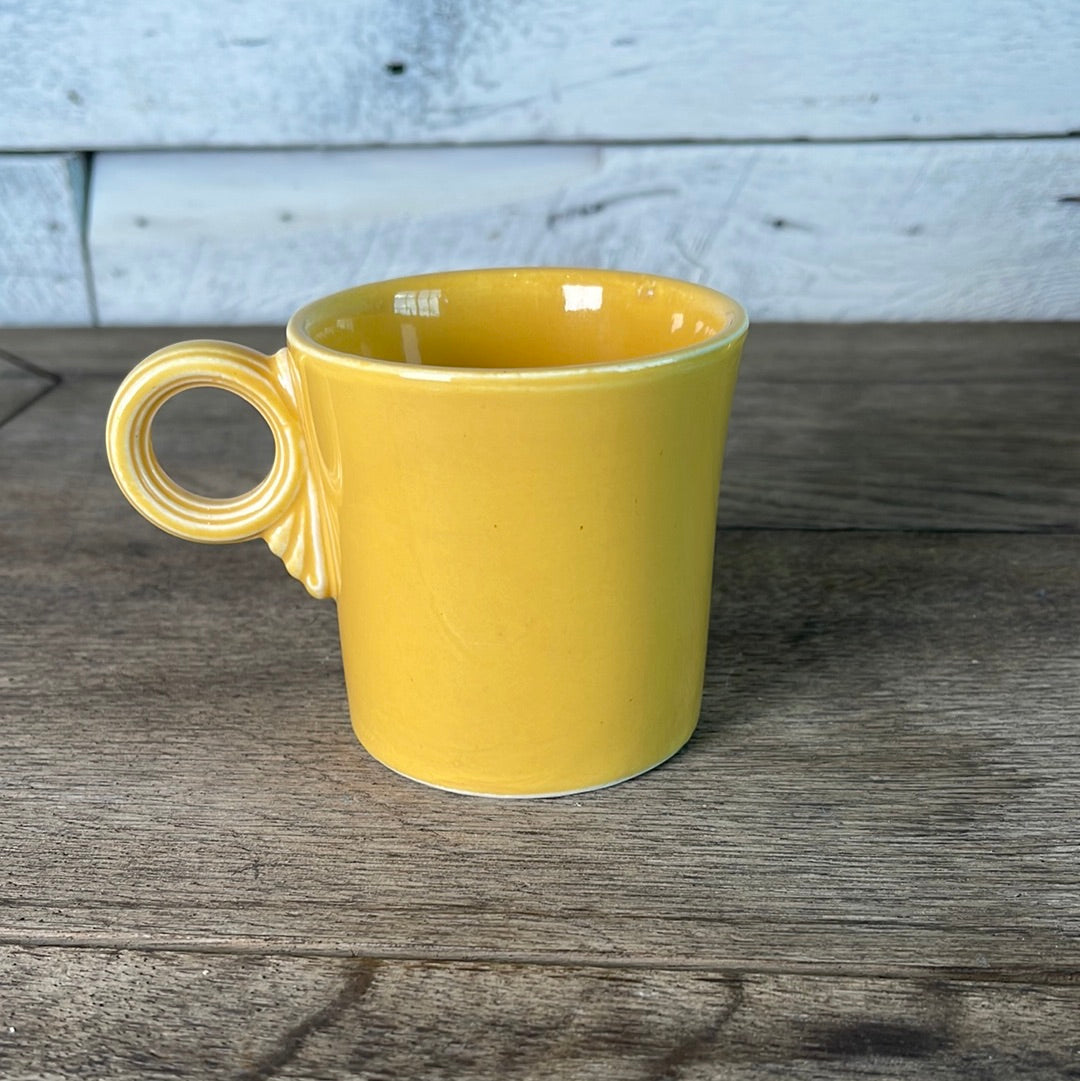 Vintage Fiestaware Antique Gold Tom & Jerry Mug