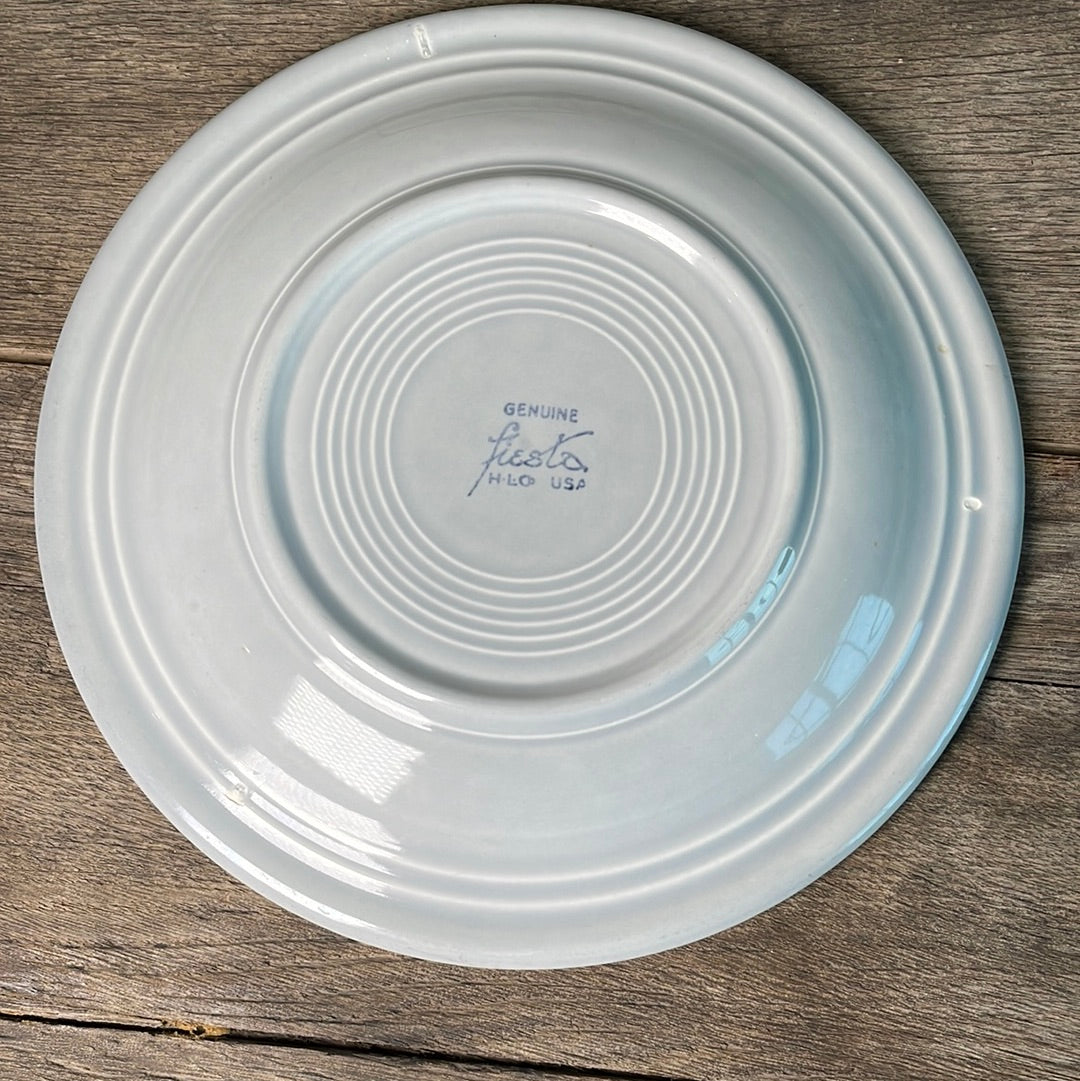 Vintage Fiestaware Grey 10.5” Dinnerplate