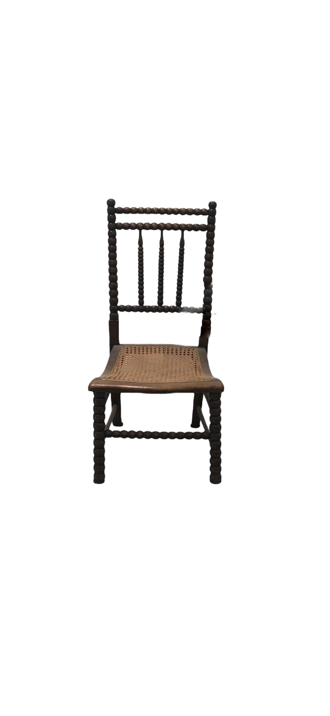 Bobbin Child’s Chair - exceptional canework