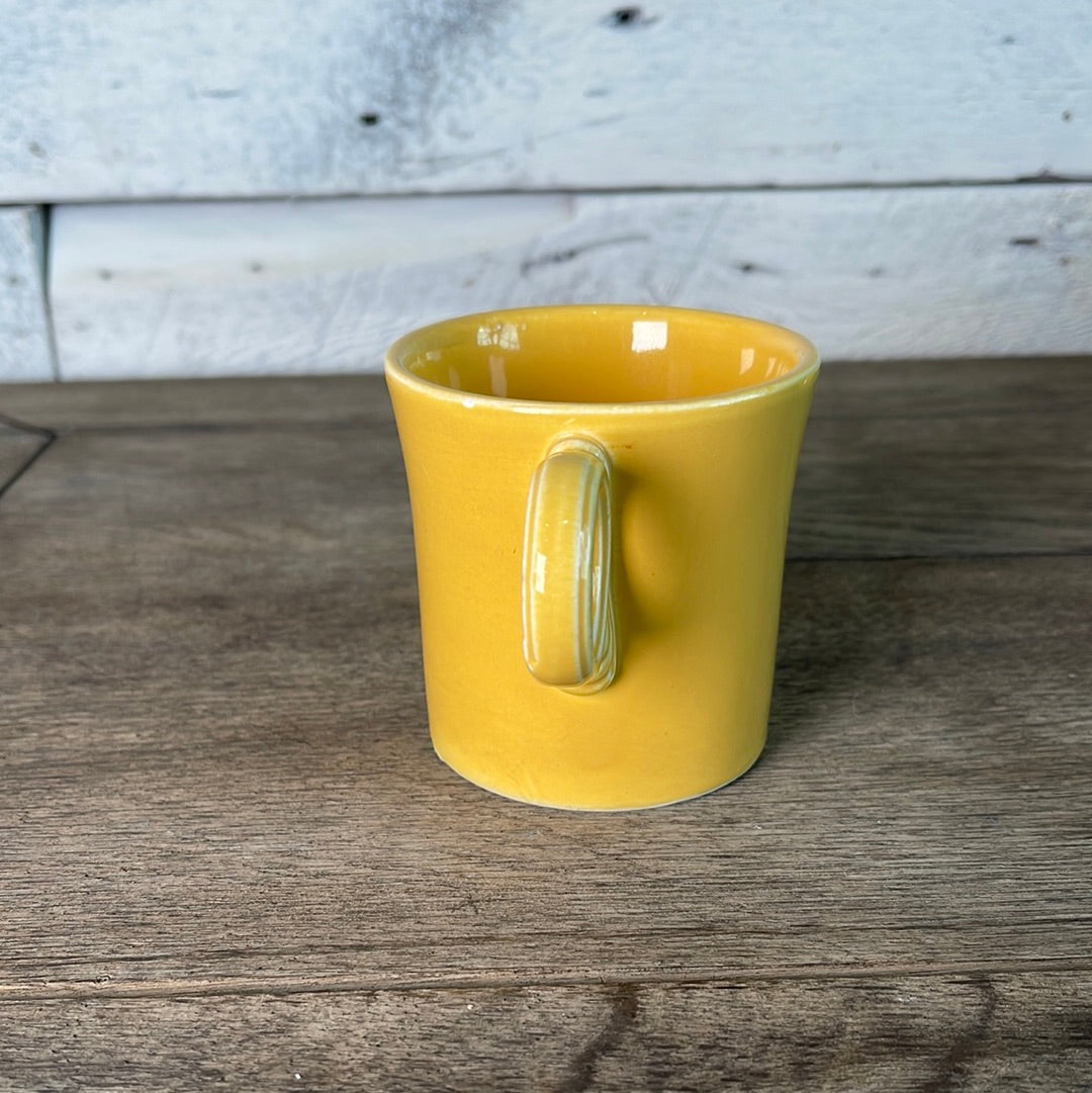 Vintage Fiestaware Antique Gold Tom & Jerry Mug
