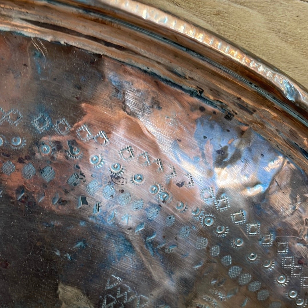 Large Copper Wall Decor or Tray