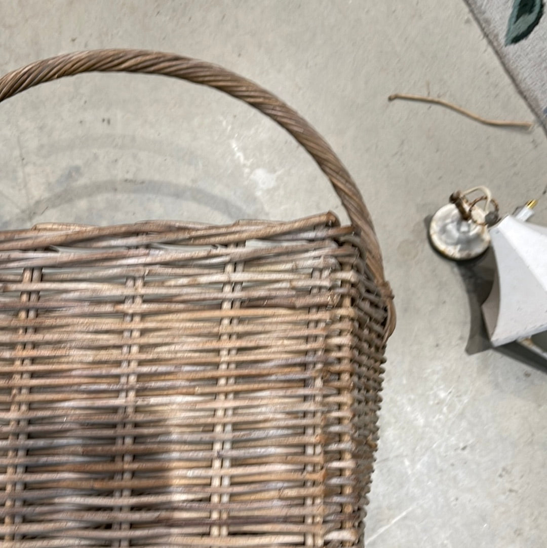 Large Square Basket with Handle