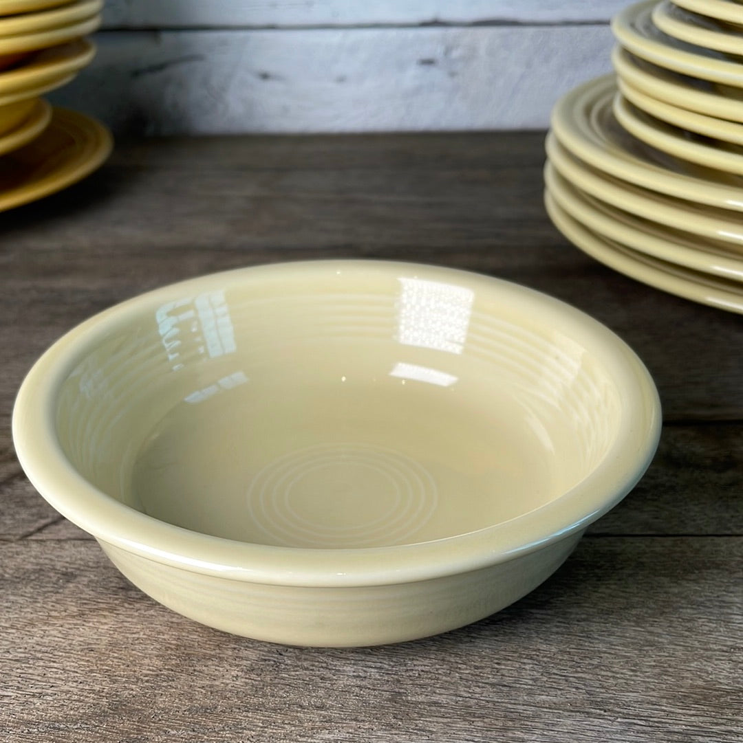 Ivory 7” Nappy Bowl Fiestaware