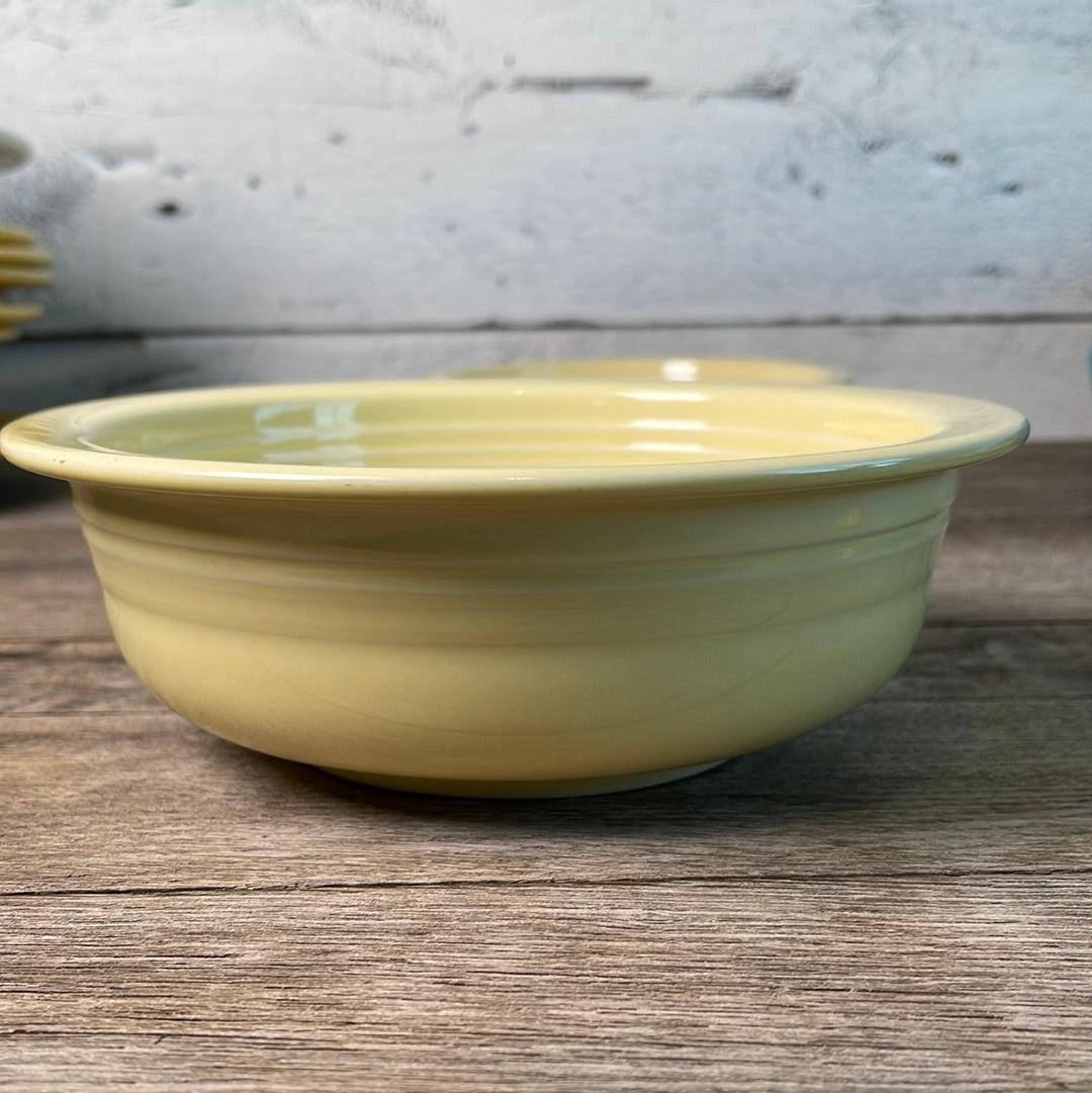 Fiestaware Nappy 8” Bowl New Yellow