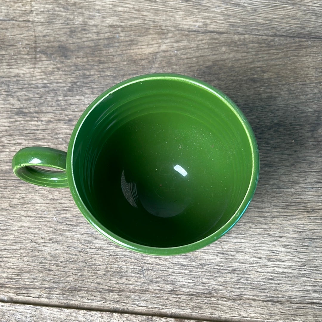 Homer Laughlin Fiesta Forest Green Cup Older Edition