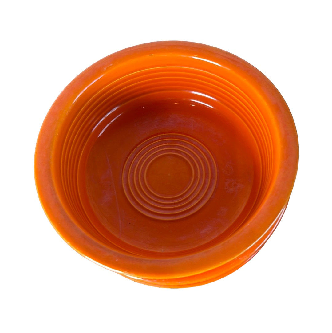 Original Red Fiestaware Vintage Cereal Bowl