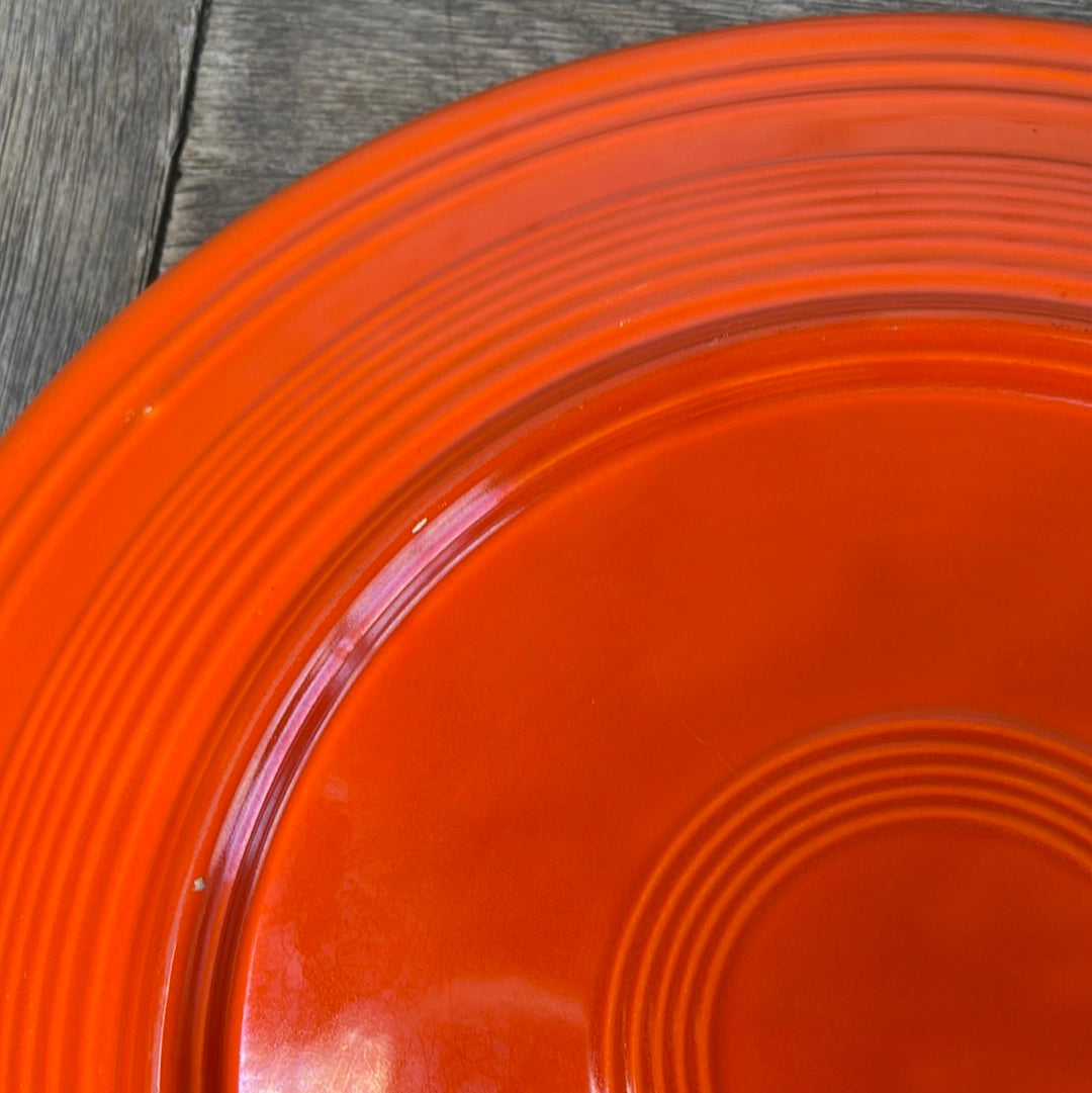 Fiestaware 14.25” Chop Platter Radioactive Red