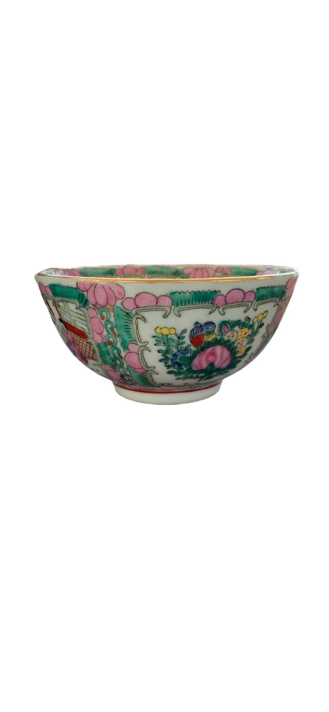 Chairish Rose Medallion Bowl Small
