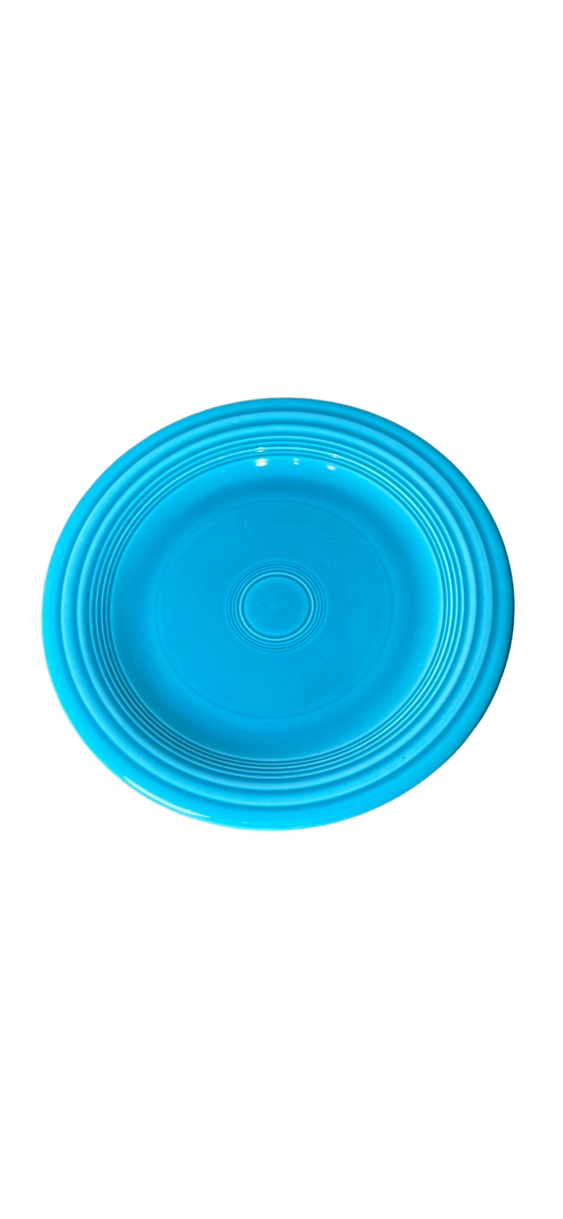 Vintage Fiestaware Turquoise Dinner Plate 10 3/8”