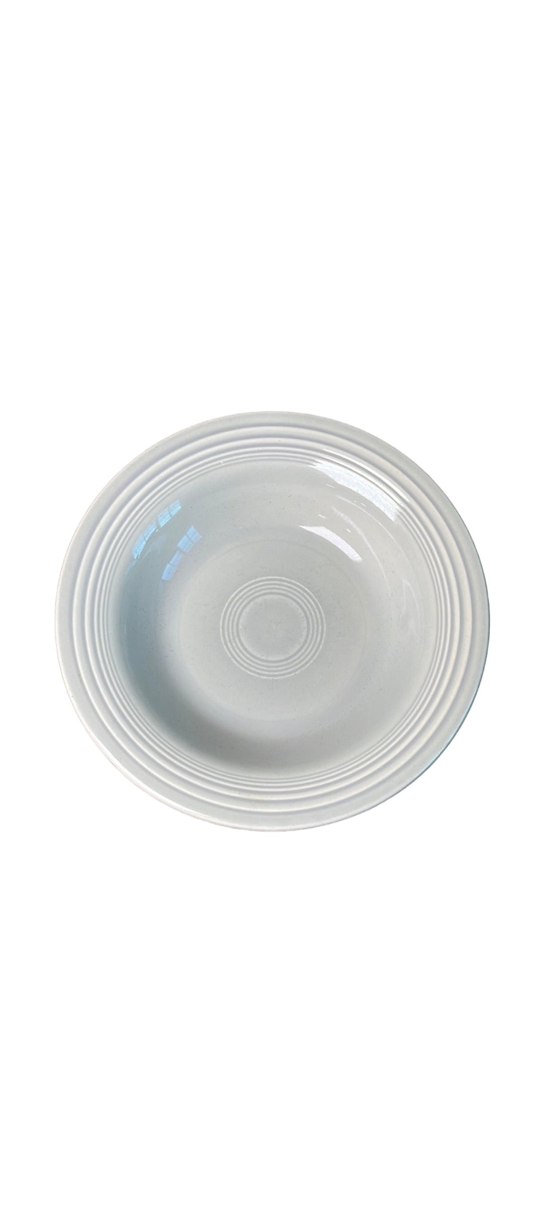Vintage Fiestaware Grey Rim Soup Bowl