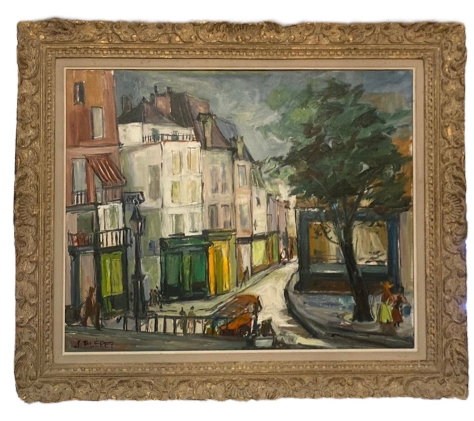 Monmarte Painting Oil on Canvas