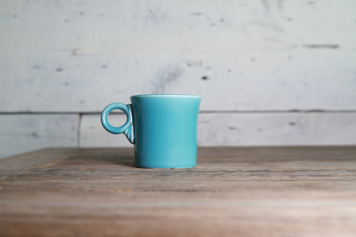 Turquoise Fiestaware Tom & Jerry Mug