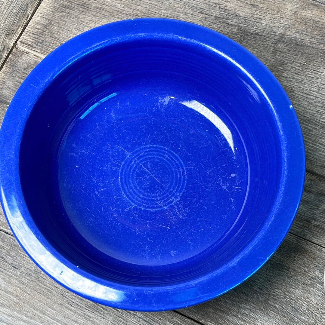 Cobalt Nappy 9.5” Bowl