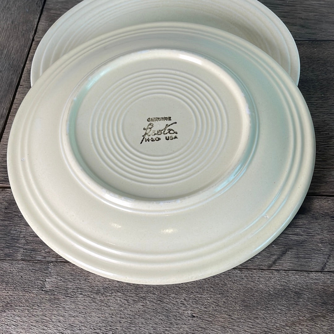 Vintage Fiestaware Yellow 9.5” Luncheon Plate Fiesta ware