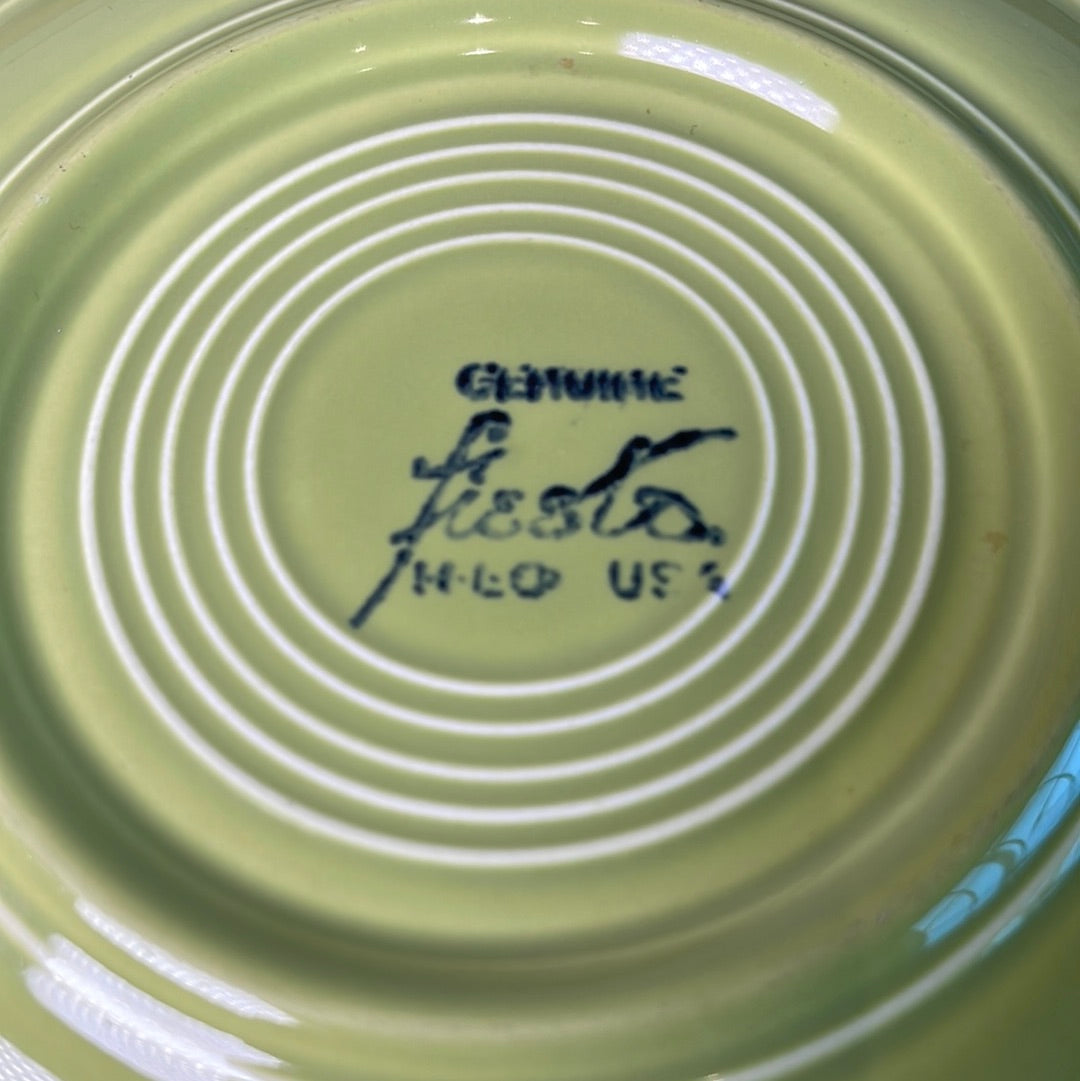 Vintage Fiestaware Bread & Butter Plate Original Light Green