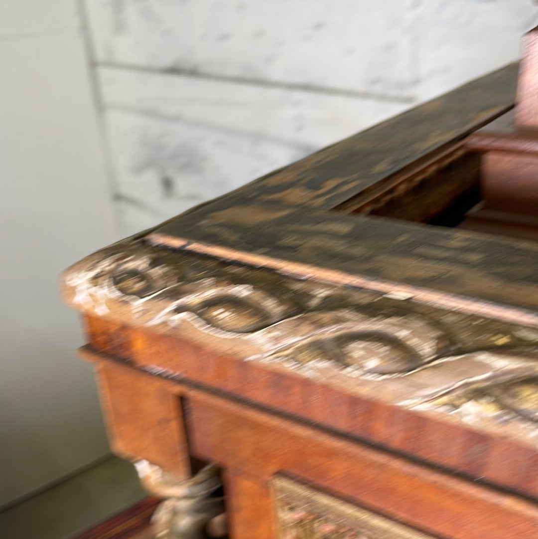 French Display Case Wood and Clear