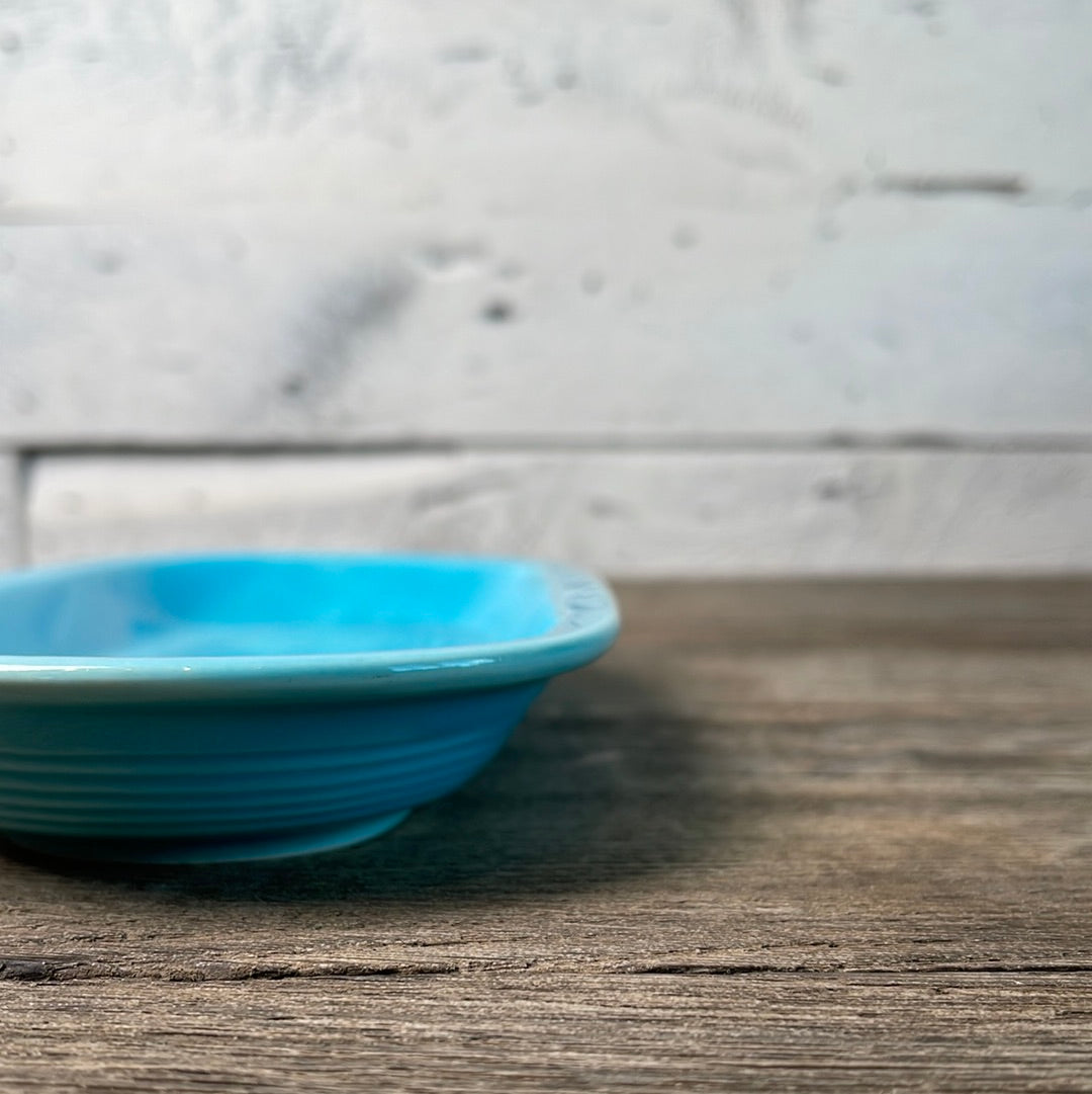 Vintage Turquoise Fiestaware Utility Tray