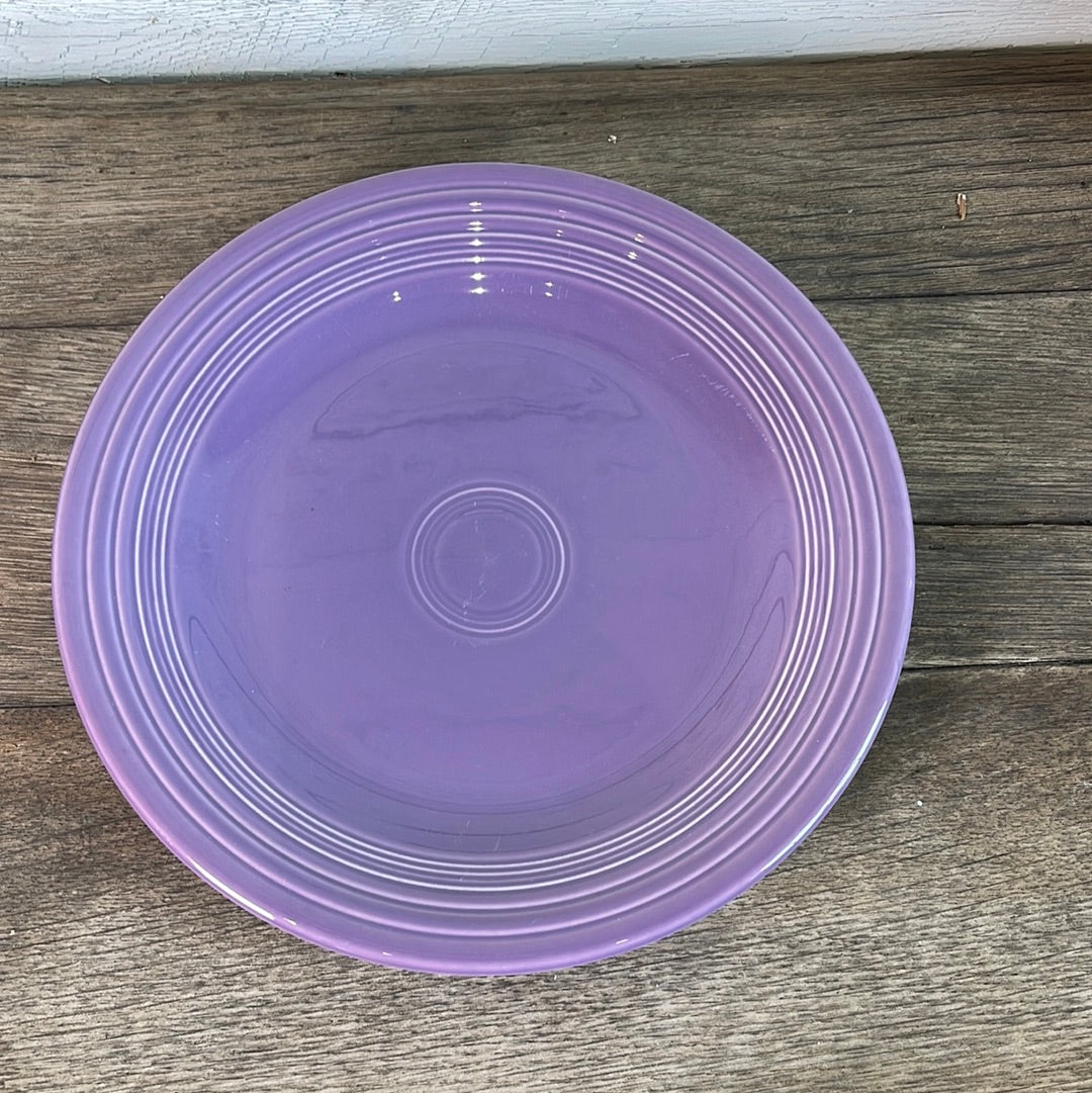 Fiesta Ware Lilac Dinner Plate Homer Laughlin Fiestaware 10.5" Diameter