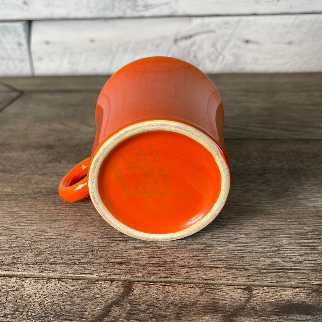 Vintage Fiestaware Original Red Tom & Jerry Mug