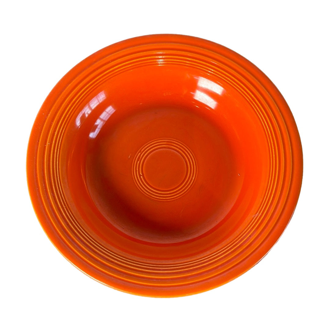Vintage Fiestaware Original Red Rim Soup Bowl