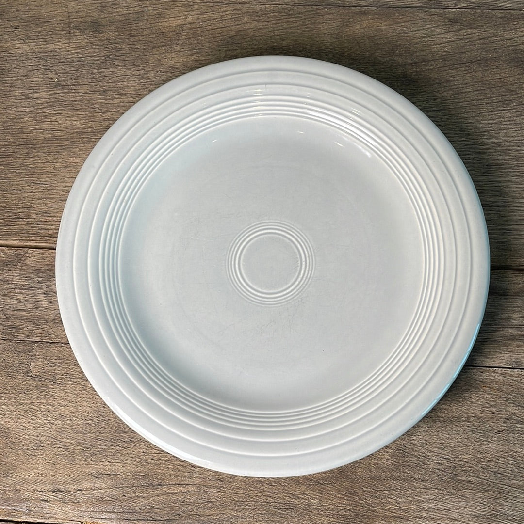 Vintage Fiestaware Grey 10.5” Dinnerplate
