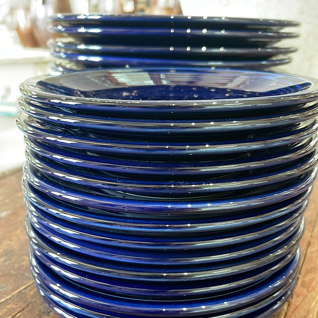 Fiestaware Bistro 7.25" Salad Plate in Cobalt from July 1997