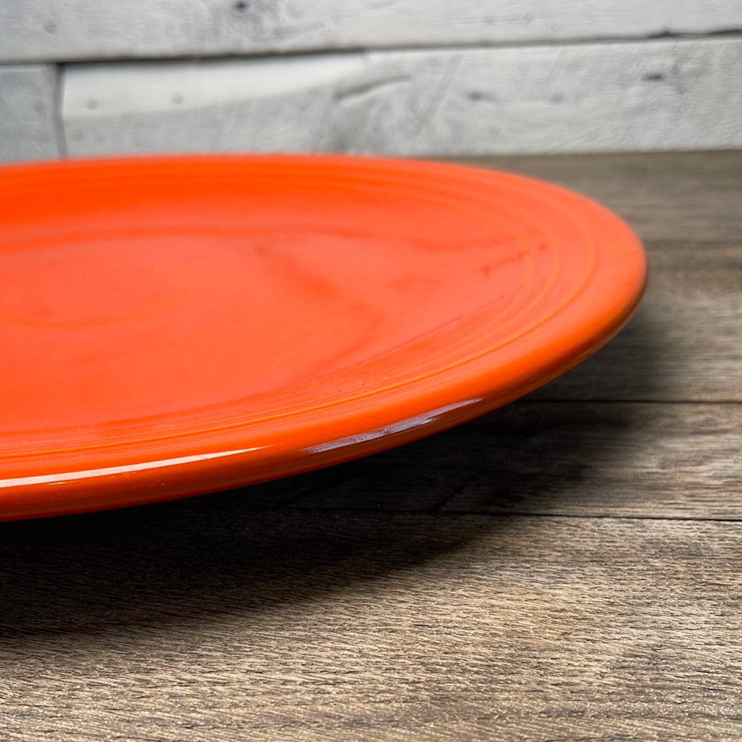 Fiestaware 14.25” Chop Platter Radioactive Red