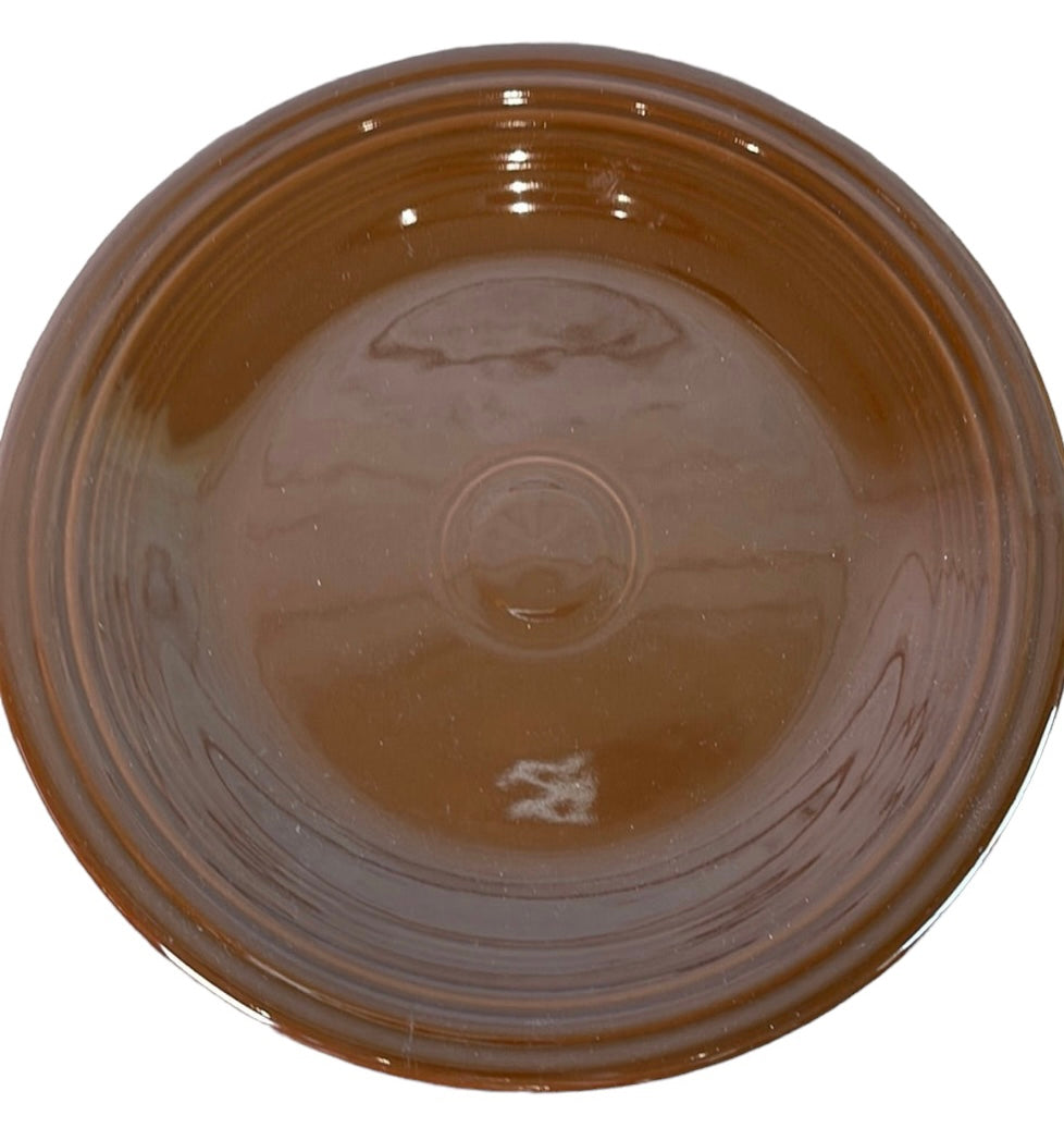 Fiesta Ware Chocolate Brown Dinner Plate Homer Laughlin Fiestaware 10.5" Diameter
