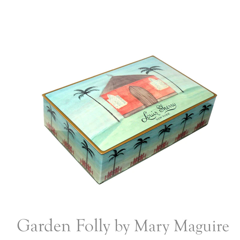 Louis Sherry Designer 12 Piece Tins - The White Barn Antiques