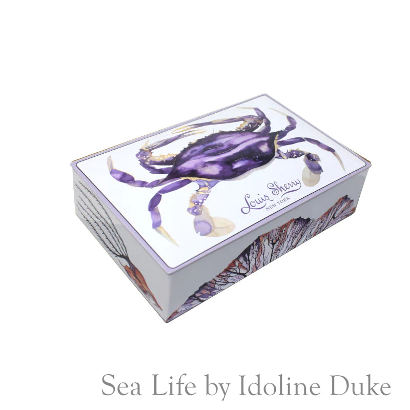Louis Sherry Designer 12 Piece Tins - The White Barn Antiques