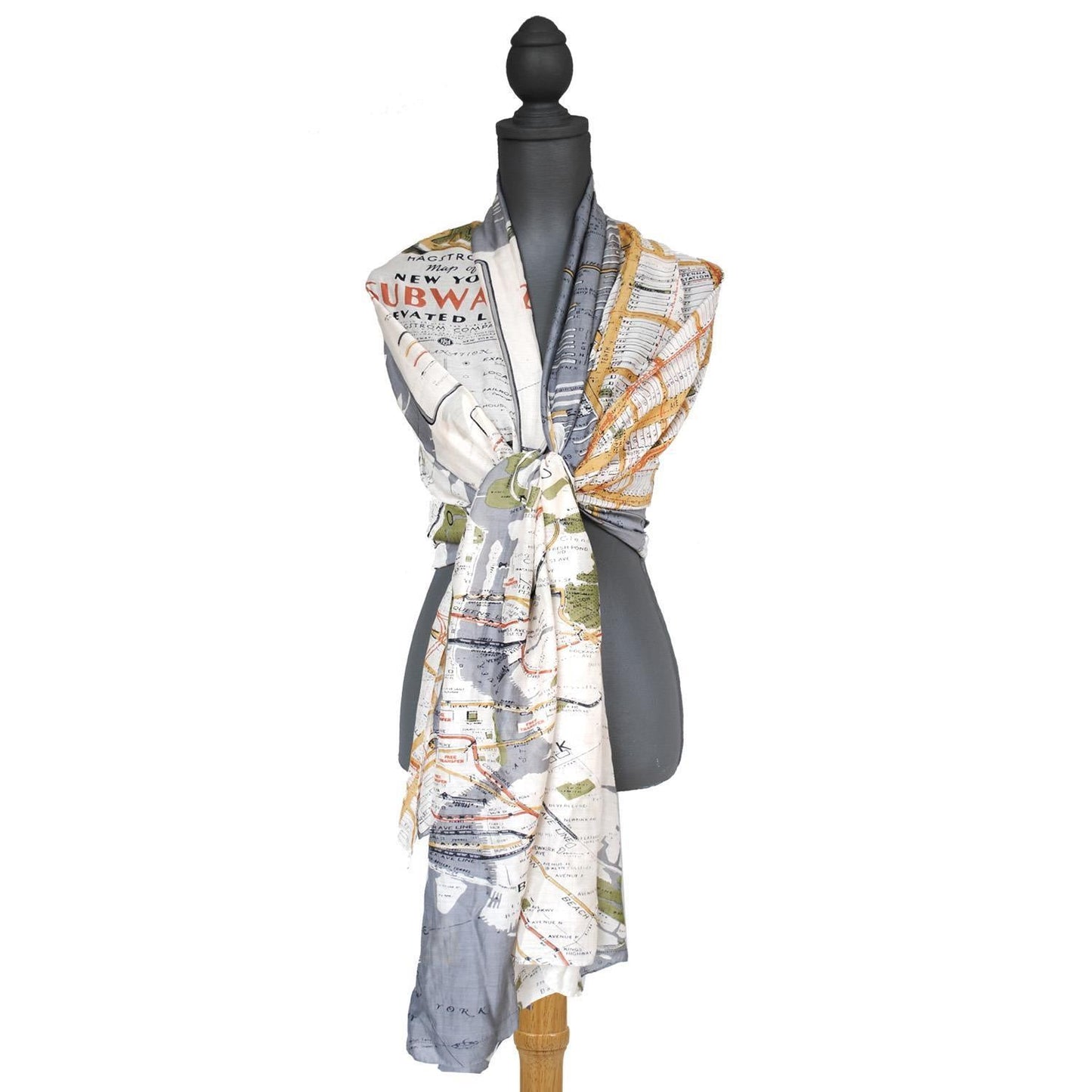 New York Scarf - The White Barn Antiques