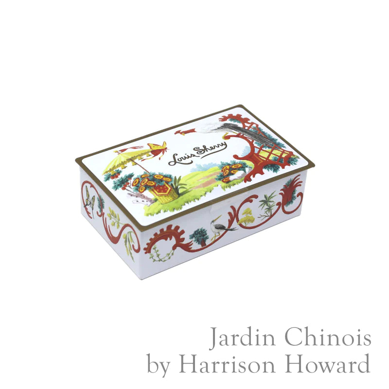Louis Sherry 2 Piece Tin - The White Barn Antiques