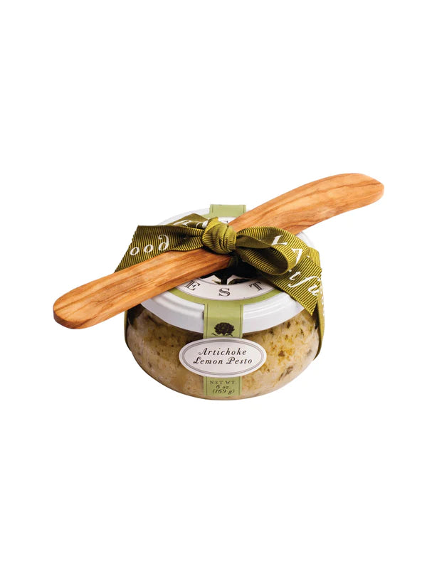 Dressed Artichoke Lemon Pesto - The White Barn Antiques