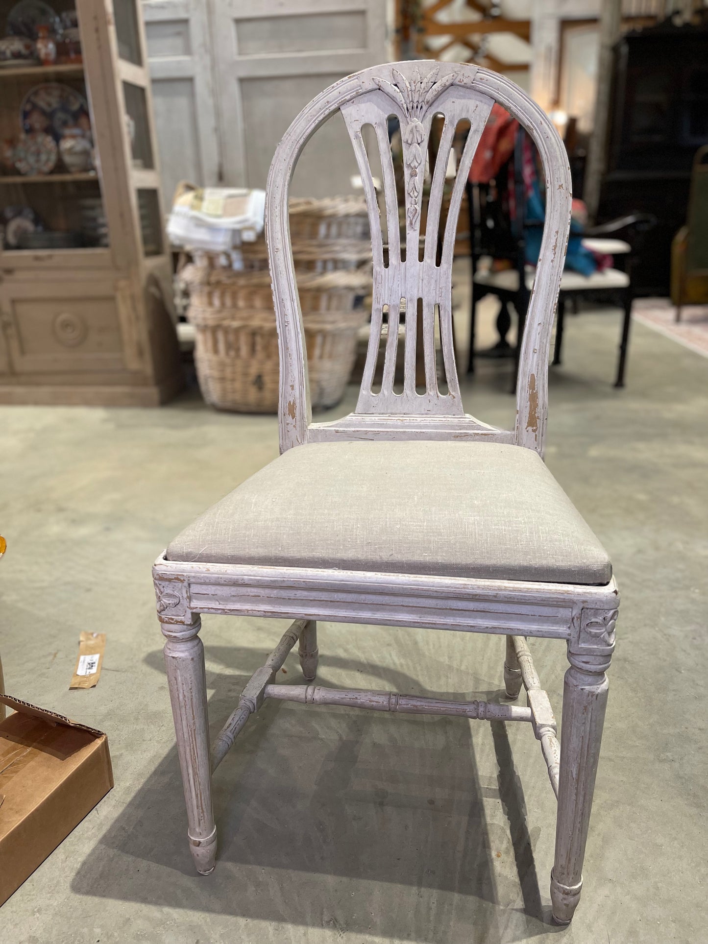 Chairs, Set of 8 Swedish 1880 - The White Barn Antiques