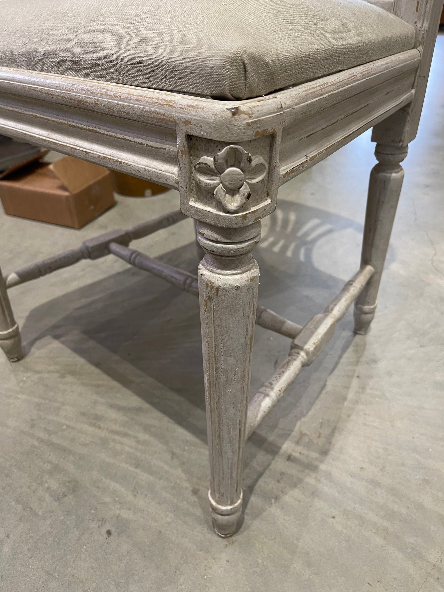 Chairs, Set of 8 Swedish 1880 - The White Barn Antiques