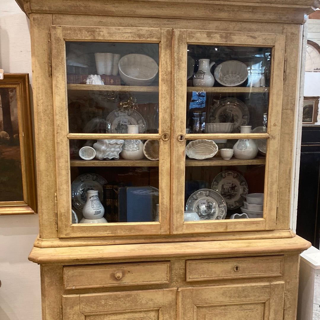 French Louis Philippe Buffet A Deux Corps - The White Barn Antiques