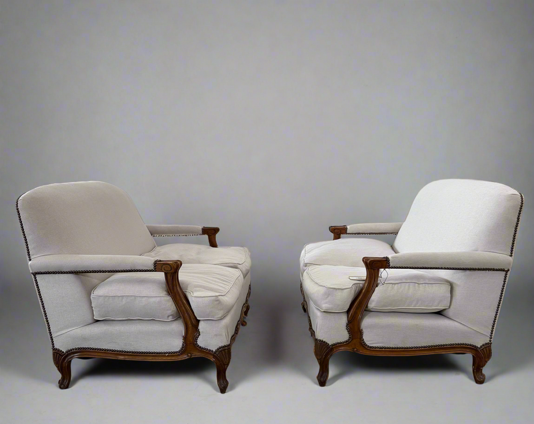 Italian Art Deco Matching Loveseats