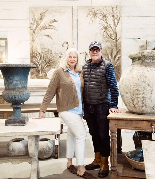 Meet the Experts: Kelley McGuigan and Kevin Scanlon, Masters of Swedish Furniture and Garden Antiques