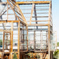 Custom Ornate 17' x 20' Original Factory Window Greenhouse (Example)